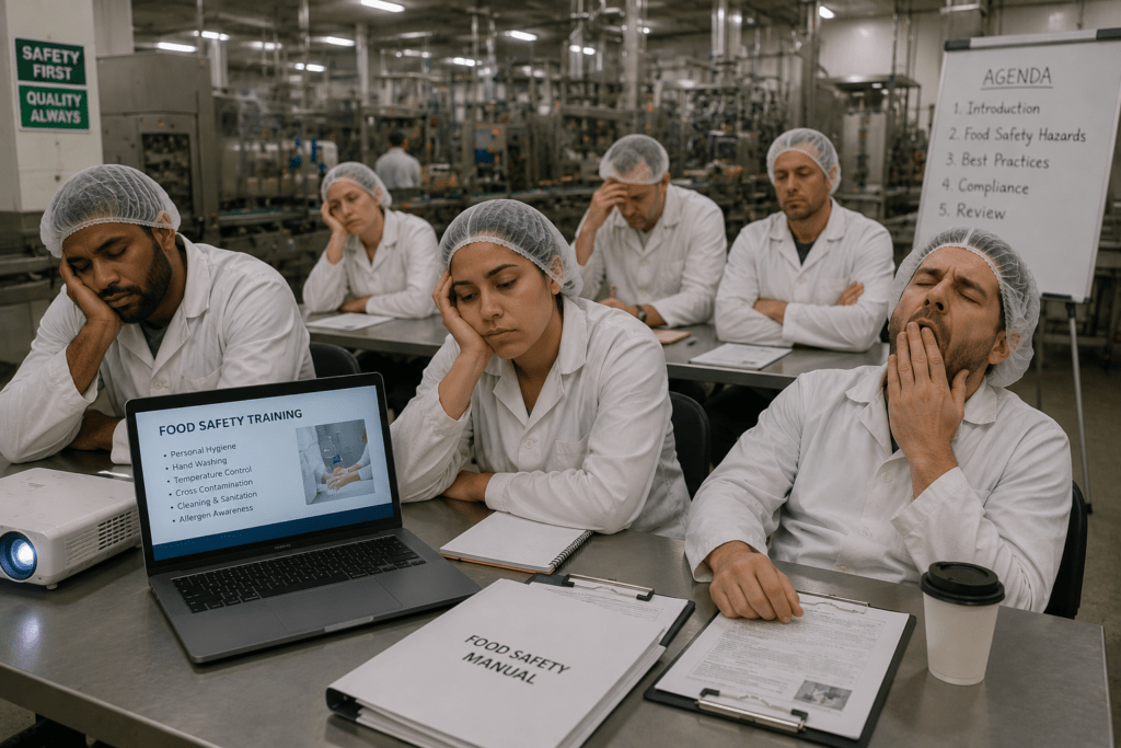 Why Food Safety Training Fails in Many Businesses 3 food safety training fails fatigue