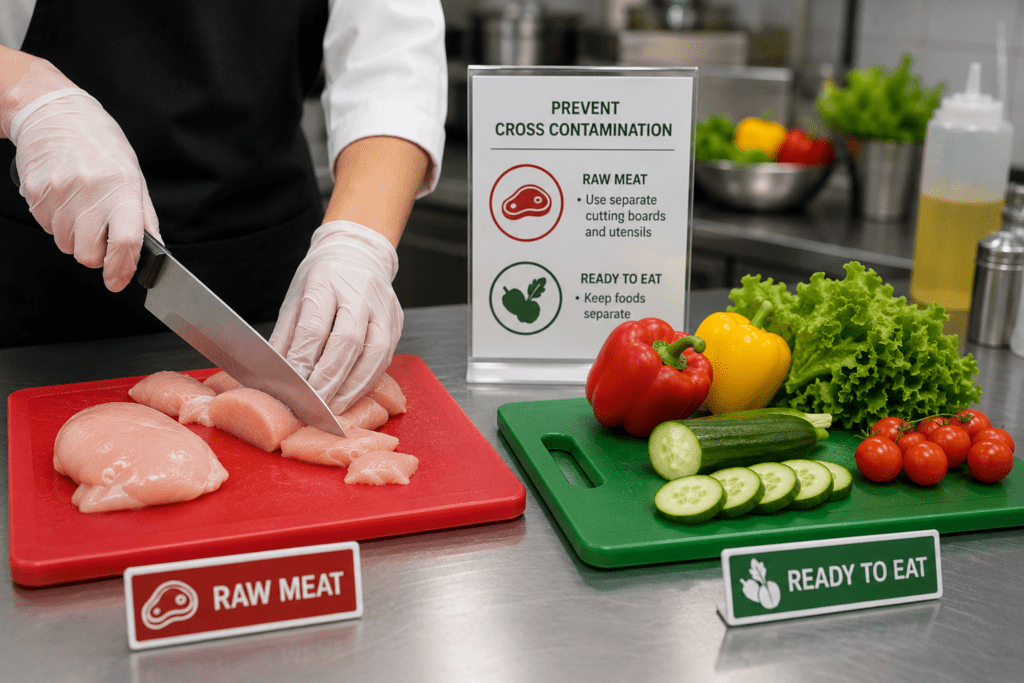 7 Food Safety Mistakes That Happen in Everyday Kitchens and How to Avoid Them 3 foodborne illness cross contamination