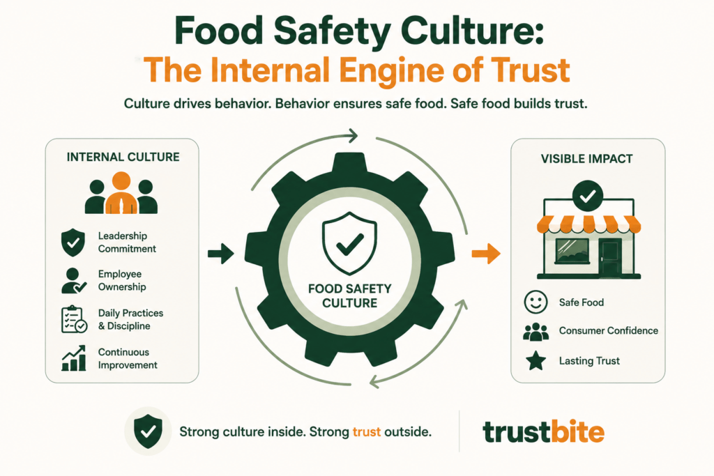 Building Trust Beyond Regulatory Compliance 3 Food Safety Culture The Internal Engine of Trust