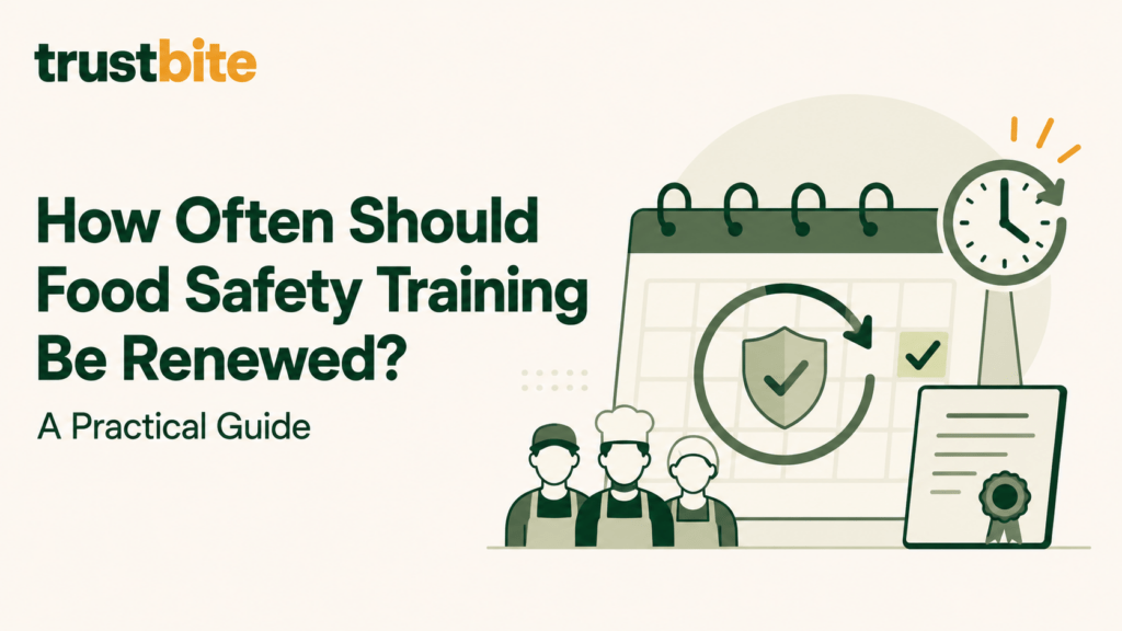 How Often Should Food Safety Training Be Renewed