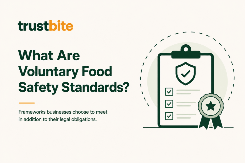 Voluntary Food Safety Standards: Why They Matter Beyond Regulation 2 What Are Voluntary Food Safety Standards