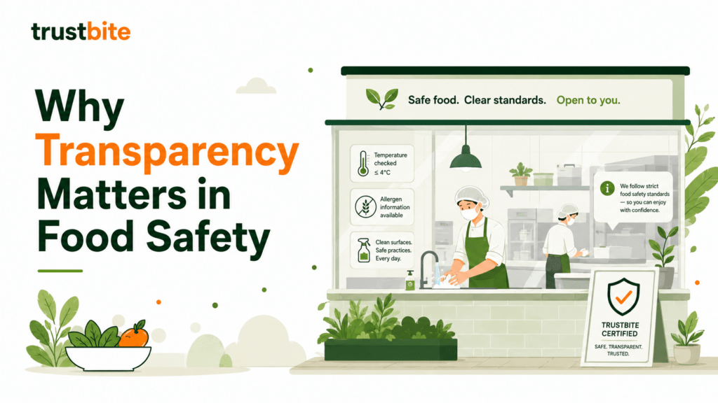 Why transparency matters in food safety