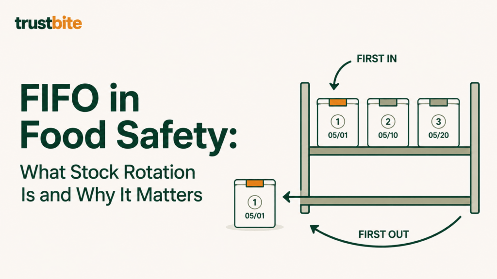 FIFO in Food Safety What Stock Rotation Is and Why It Matters