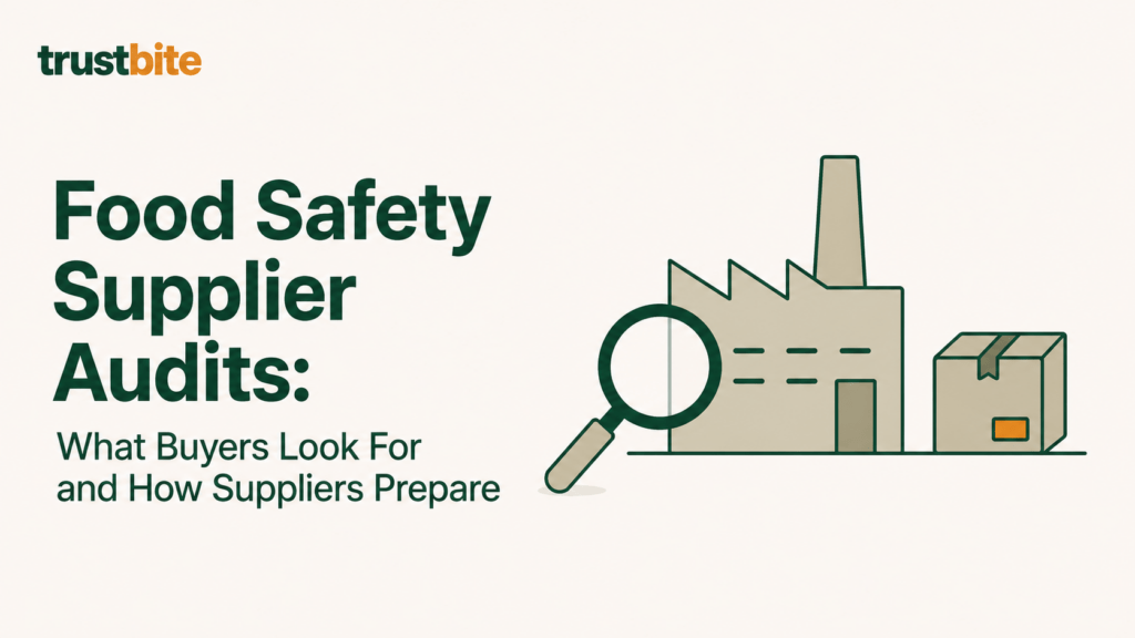 Food Safety Supplier Audits What Buyers Look For and How Suppliers Prepare
