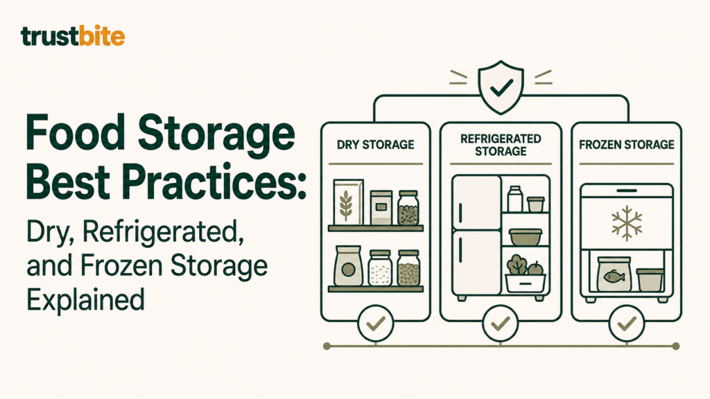 Food Storage Best Practices Dry, Refrigerated, and Frozen Storage Explained