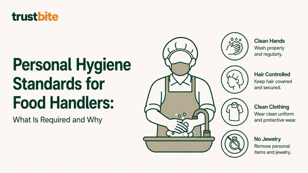 Personal Hygiene Standards for Food Handlers What Is Required and Why