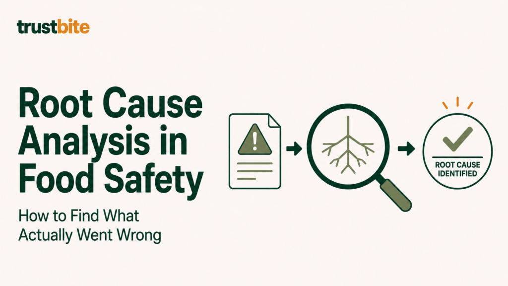 Root Cause Analysis in Food Safety How to Find What Actually Went Wrong
