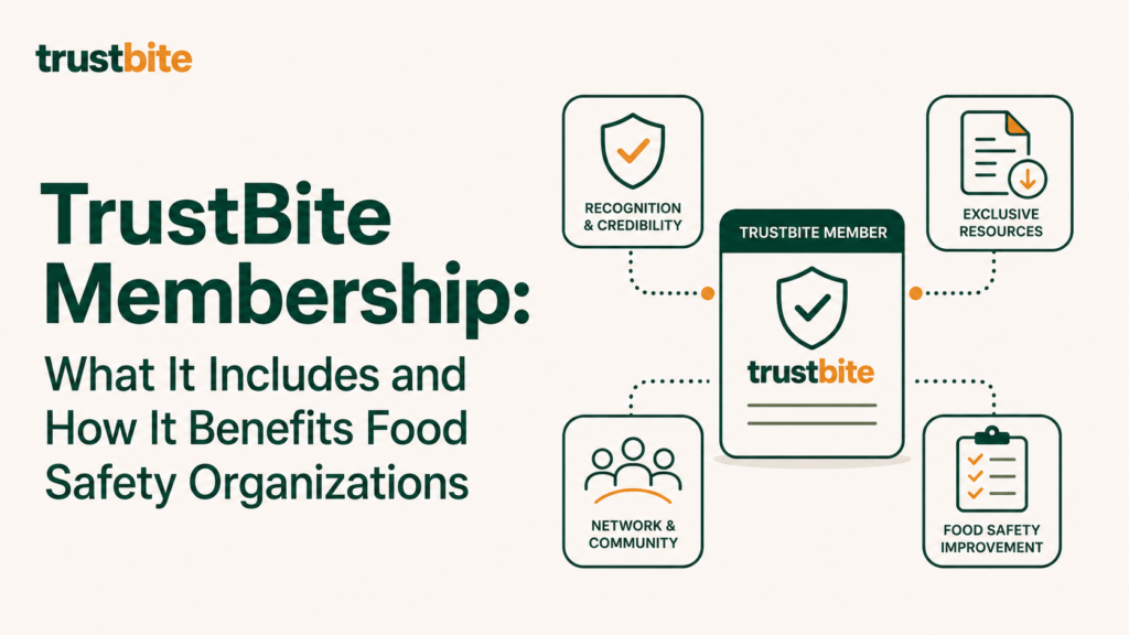 TrustBite Membership What It Includes and How It Benefits Food Safety Organizations