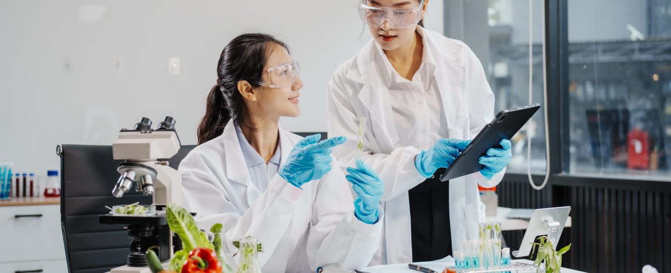 two female researchers in the lab work desk on pla 2026 03 19 21 49 45 utc